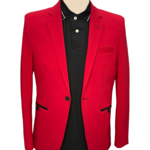 CHAQUETA CUELLO CLÁSICO DE 1 BOTÓN